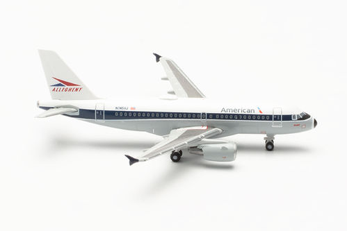 American Airlines Airbus A319 - Allegheny Heritage livery 1:500