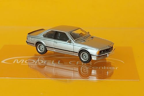 BMW 635 CSi metallic-silber 1977 1:87