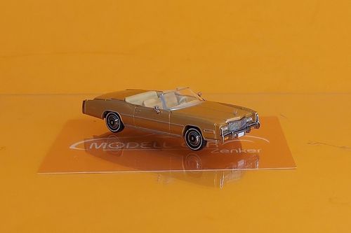 Cadillac Eldorado Convertible metallic-beige 1976 1:87