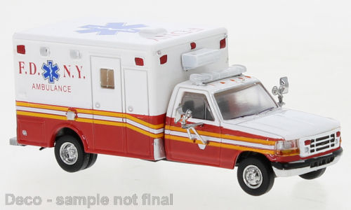 Ford F-350 Horton Ambulance FDNY, 1997 1:87