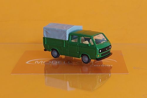 VW T3 Doppelkabine - grasgrün 1:87
