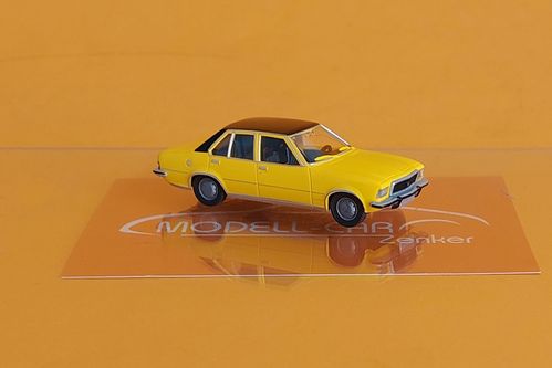 Opel Commodore B - verkehrsgelb 1:87