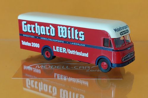 Mercedes LP 322 Möbelwagen Gerhard Wilts 1960 1:87