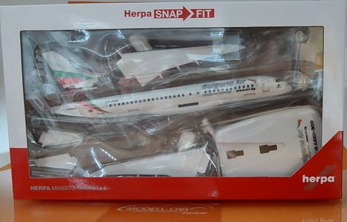 Herpa 613811 Bulgaria Air Airbus A220-300 LZ-PRG 1:200