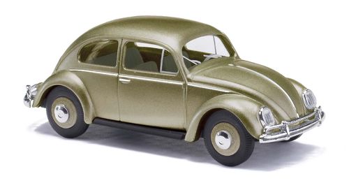 VW Käfer Ovalfenster Export grün metallic 1:87