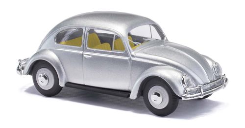 VW Käfer Ovalfenster Export silber metallic 1:87