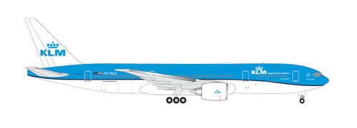 Herpa 537056 KLM Boeing 777-200 – PH-BQA "Albert Plesman" 1:500