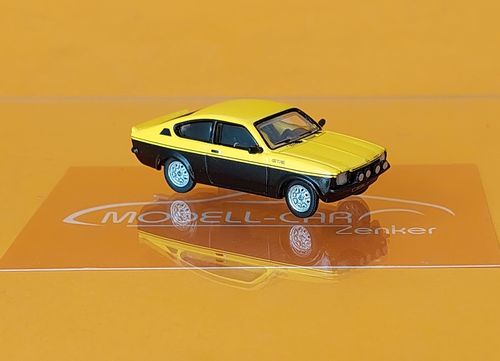 Opel Kadett C GT/E hellgelb/schwarz 1974 1:87