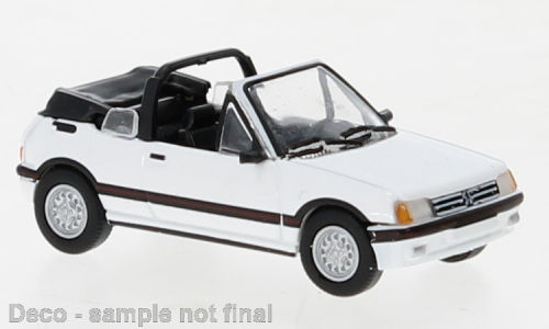 Peugeot 205 Cabrio weiss 1986 1:87