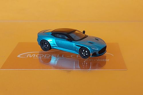 Aston Martin DBS Superleggera metallic-hellblau 2019 1:87