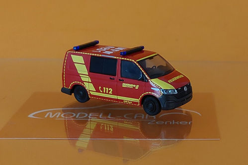 Volkswagen T6.1. Feuerwehr Wuppertal 1:87