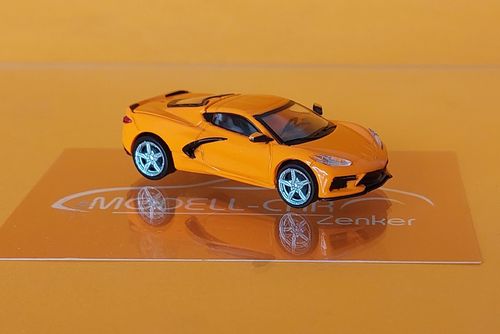 Chevrolet Corvette C8 orange 2020 1:87