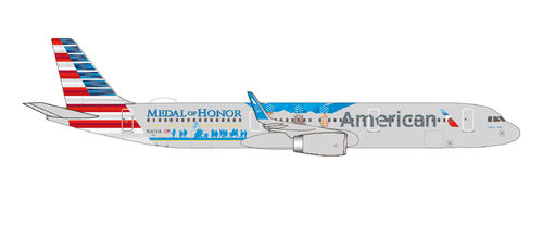 Herpa Wings 537162 American Airlines Airbus A321 N157AN 1:500