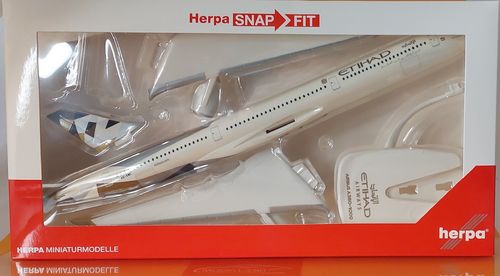 Herpa SnapFit 613866 Ethiad Airways Airbus A350-100 A6-XWC 1:200