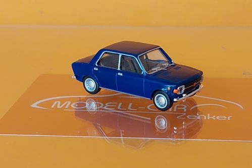 Fiat 128 dunkelblau 1969 1:87