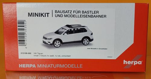 MiniKit VW Tiguan mit Warnbalken 2 Stück 1:87