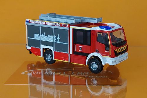 Iveco Magirus Team Cab HLF Feuerwehr Frohburg 1:87