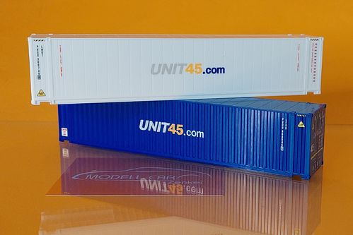 Container-Set 2 x 40-Fuß "UNIT45" (NL) 1:87