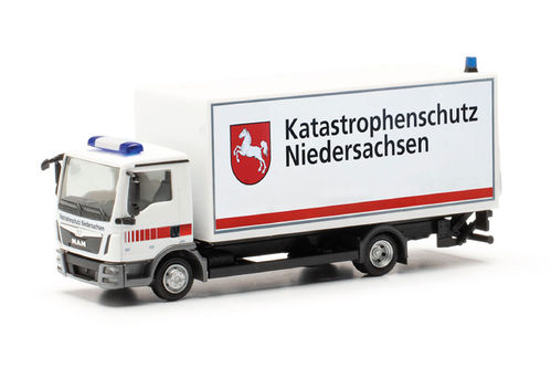 MAN TGL Koffer-LKW mit LW "Katschutz Niedersachsen" 1:87