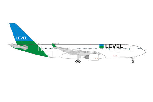 Herpa Wings 537254 Level Airbus A330-200 – EC-MOU 1:500
