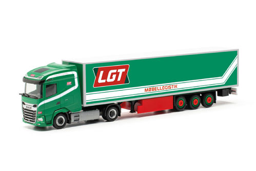 DAF XG Koffer-Sattelzug "LGT Logistics" (DK) 1:87