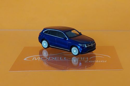 Mercedes EQC brillant blaumetallic 1:87