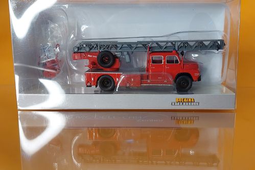MAN 520 H Feuerwehr DLK 30 rot/schwarz 1967 1:87