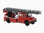 MAN 520 H Feuerwehr DLK 30 rot/schwarz 1967 1:87