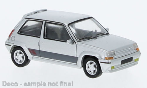 Renault 5 GT Turbo silber 1987 1:87