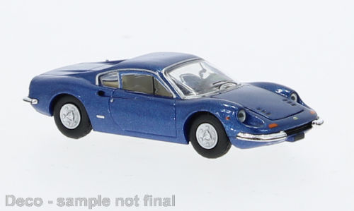 Ferrari Dino 246 GT metallic-blau 1969 1:87