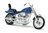 US Motorrad (Harley Davidson) blau 1:87