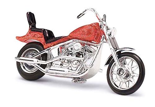 US Motorrad (Harley Davidson) rot 1:87