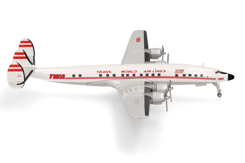 TWA - Trans World Airlines L-1649A Jetstream – N8083H 1:200