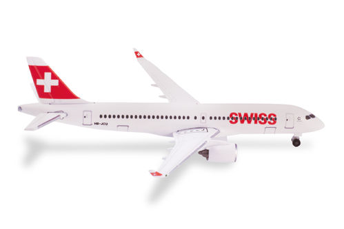 Herpa 532877-001 Swiss International Air Lines A220-300 HB-JCU 1:500