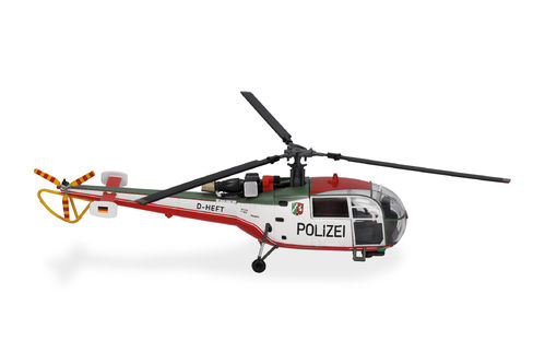 Herpa 580762 Polizeifliegerstaffel NRW SA 319 Alouette III 1:72