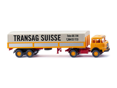 Krupp 806 Pritschensattelzug "Transag Suisse" 1:87